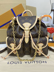 2024 Louis vuitton original monogram canvas excursion PM backpack M46932 