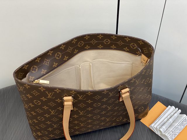 Louis vuitton original monogram canvas largetote handbag M51155