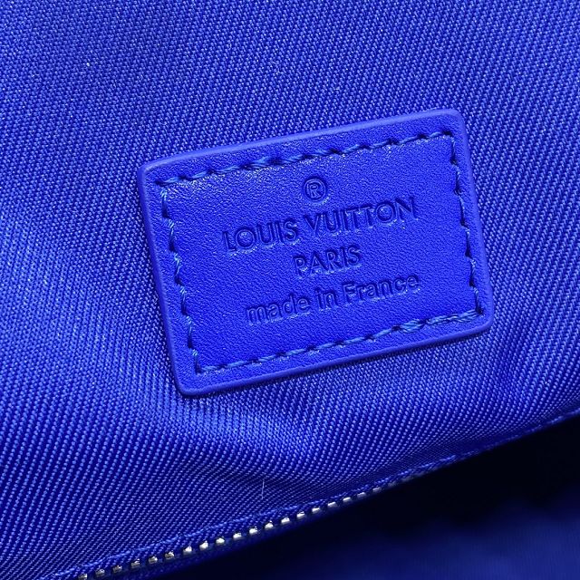 Louis vuitton original monogram canvas christopher backpack pm M46247 blue