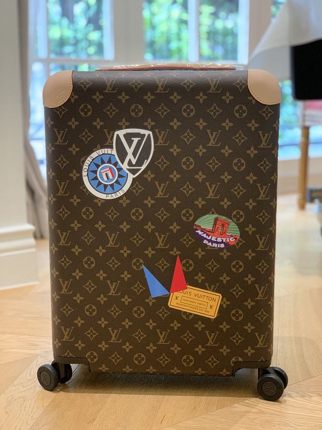 Louis vuitton original monogram canvas horizon 55 rolling luggage M10268