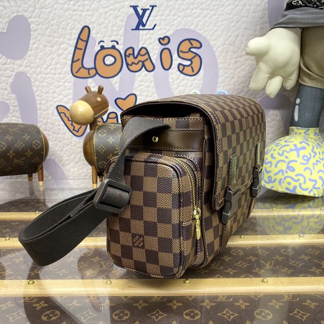 Louis vuitton original damier ebene medium messenger bag N51126