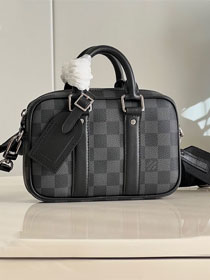 Louis vuitton original damier graphite nano porte documents voyage N82775