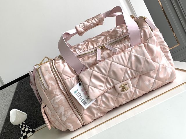 CC original nylon large bowling bag AS4365 pink