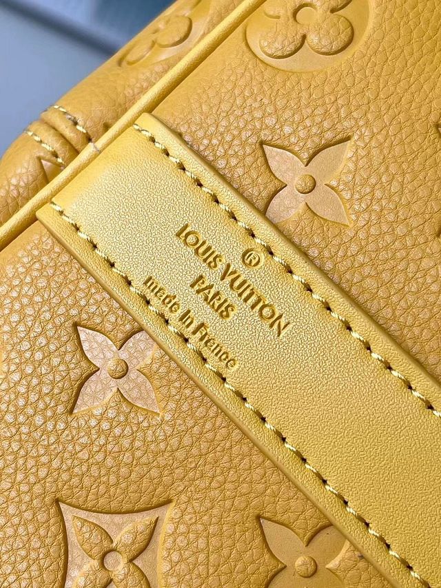 Louis vuitton original calfskin keepall 50 M23748 yellow