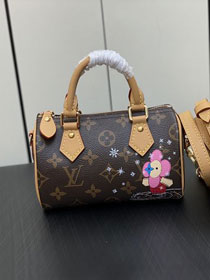 Louis vuitton original monogram canvas nano speedy M82624 