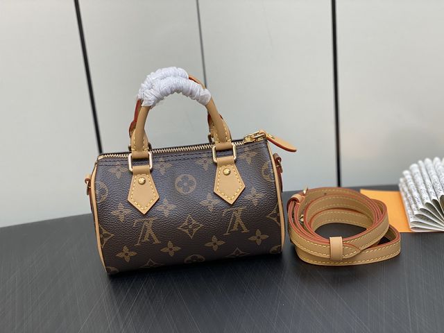 Louis vuitton original monogram canvas nano speedy M82624 