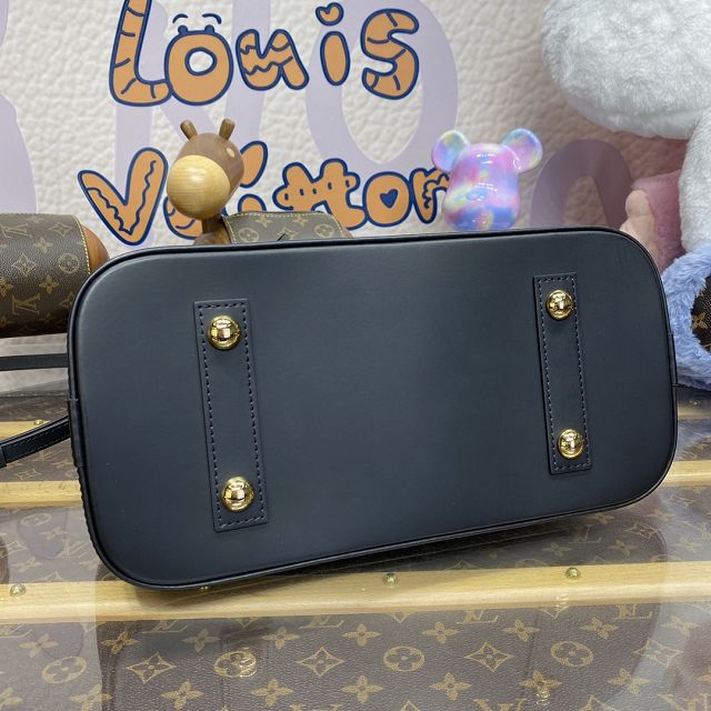 Louis vuitton original lambskin alma MM bag M23688 black