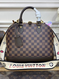 Louis vuitton original damier ebene alma MM N53151