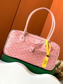 Goyard original canvas baguette bag GY0100 pink