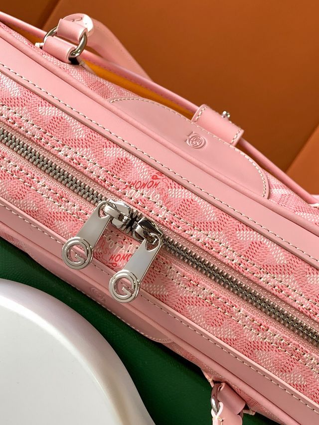 Goyard original canvas baguette bag GY0100 pink