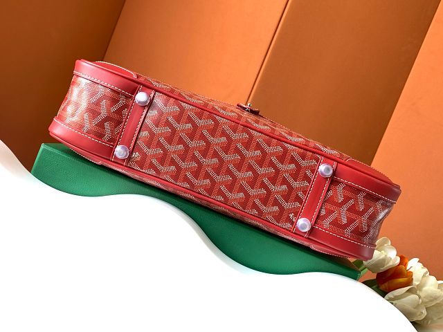 Goyard original canvas baguette bag GY0100 red