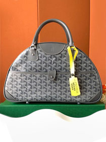 Goyard original canvas bowling bag GY0099 grey