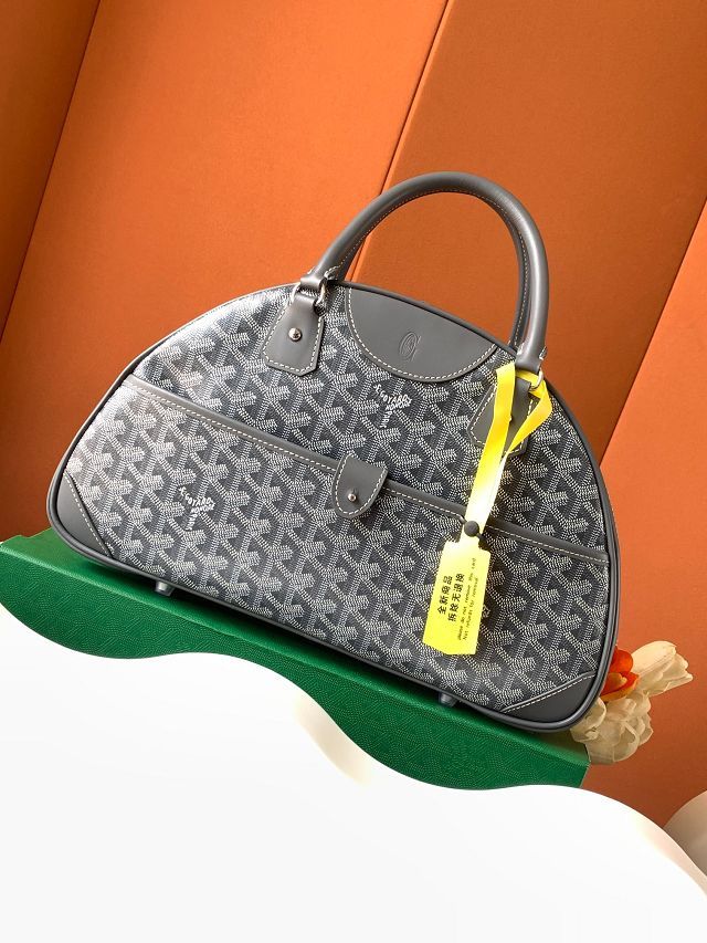 Goyard original canvas bowling bag GY0099 grey