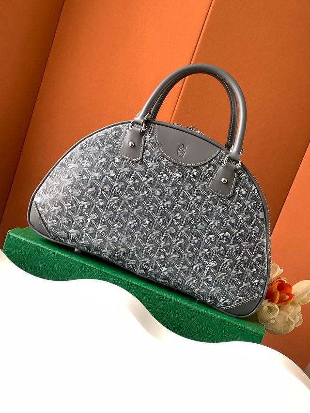 Goyard original canvas bowling bag GY0099 grey