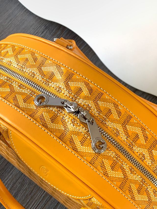 Goyard original canvas bowling bag GY0099 yellow