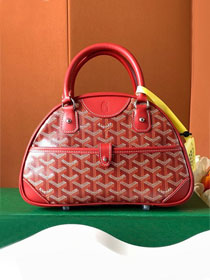 Goyard original canvas small bowling bag GY0098 red