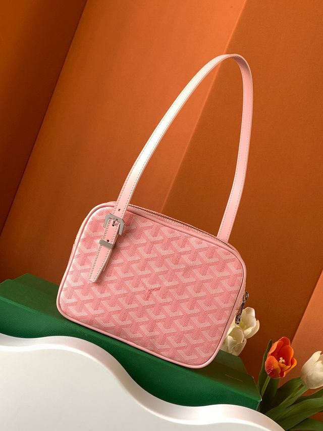 Goyard original canvas small shoulder bag GY0101 pink