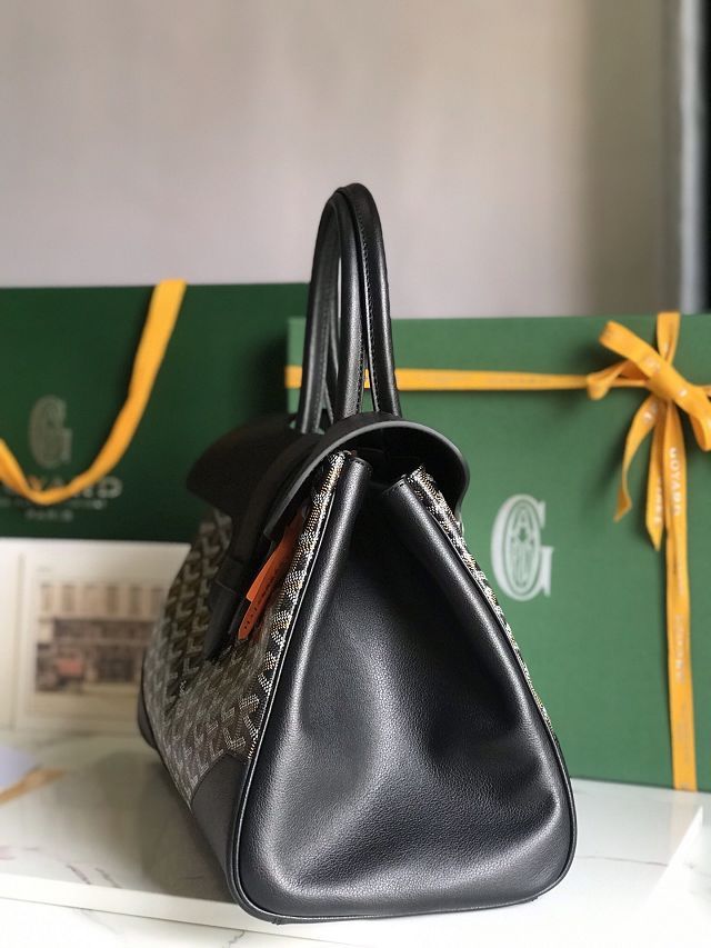 Goyard original canvas saigon tote bag GY0106 black