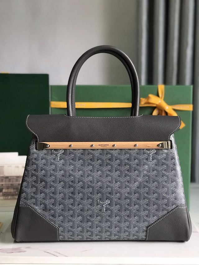 Goyard original canvas saigon tote bag GY0106 grey