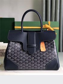 Goyard original canvas saigon tote bag GY0106 navy blue