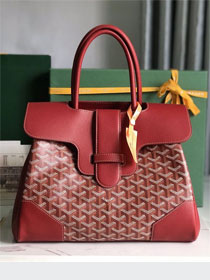 Goyard original canvas saigon tote bag GY0106 red