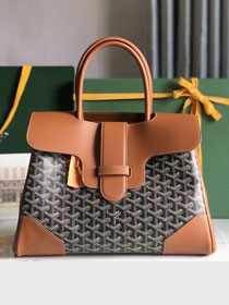 Goyard original canvas saigon tote bag GY0106 tan