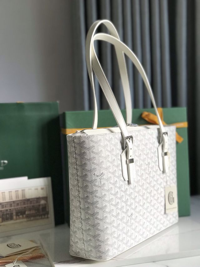 Goyard original canvas tote bag GY0105 white