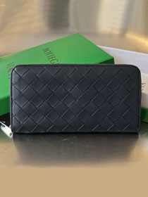 BV original lambskin zipper wallet 593217  