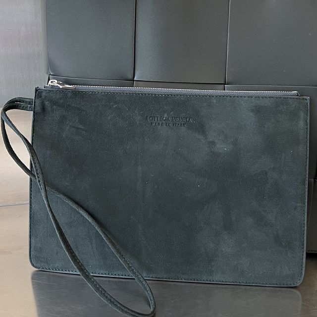 BV original calfskin medium arco tote bag 729244 dark green