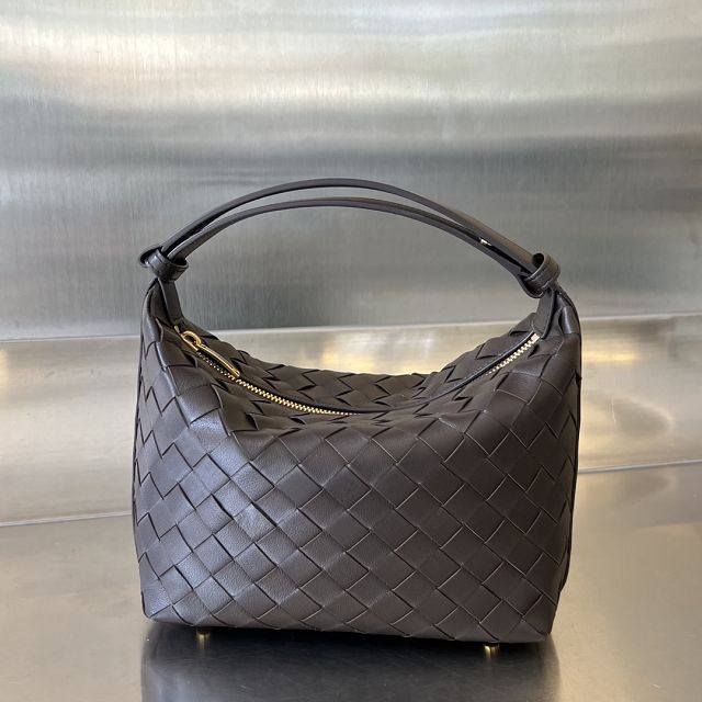 BV original lambskin mini wallace bag 754443 fondant
