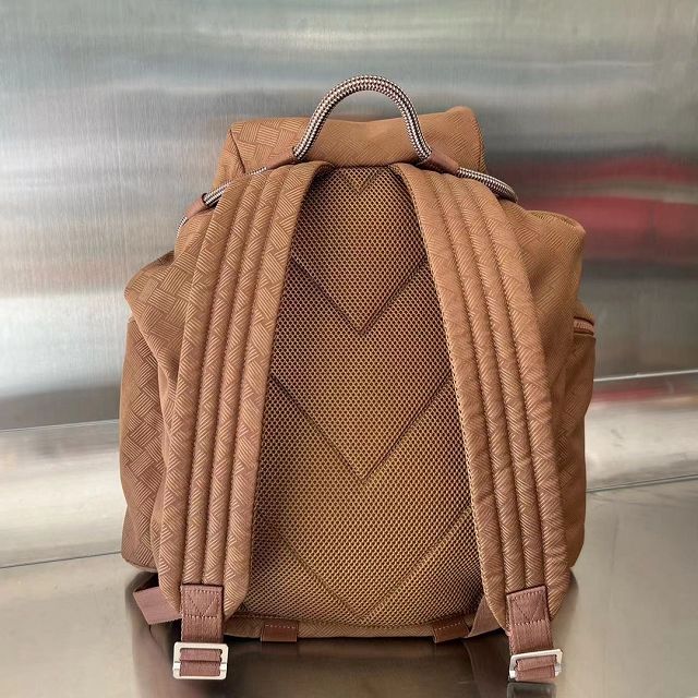 BV original nylon medium backpack 718085 wood