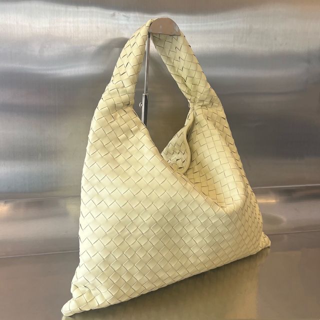 BV original calfskin large hop bag 763970 ice cream