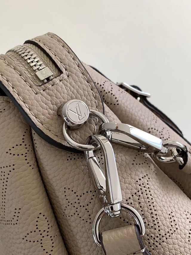 Louis vuitton original mahina leather hand it all PM M24255 grey