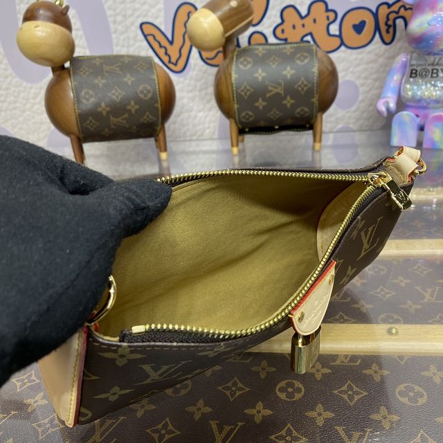 Louis vuitton original monogram canva pochette tirette M47123