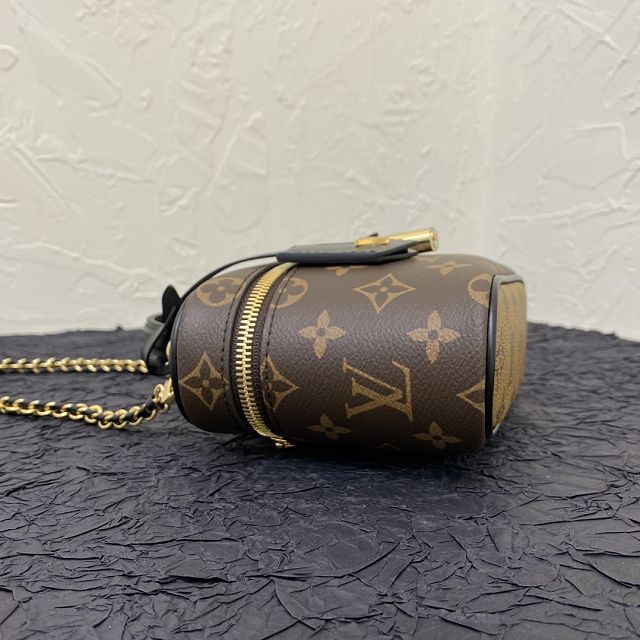 Louis vuitton original monogram canvas vanity chain pouch M47125