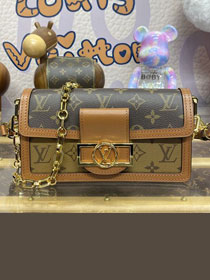 Louis vuitton original monogram dauphine east west bag M46757   