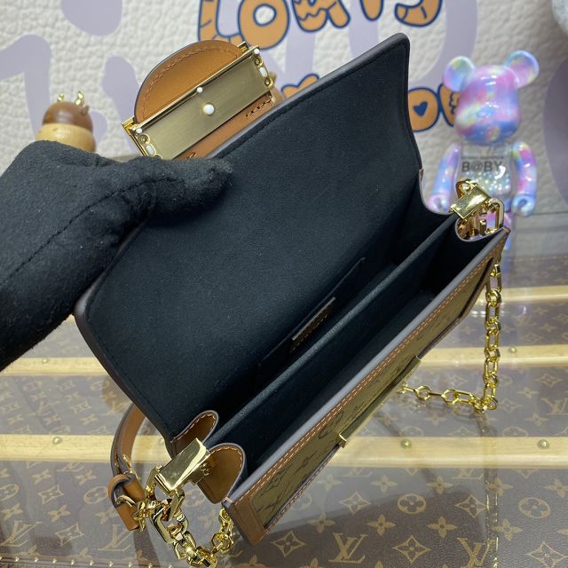 Louis vuitton original monogram dauphine east west bag M46757   