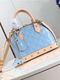 2024 Louis vuitton original vernis leather alma BB M24062 blue