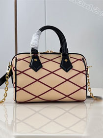 Louis vuitton original lambskin speedy 20 M24261 beige