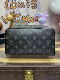 Louis vuitton original monogram eclipse locker dopp kit M83113