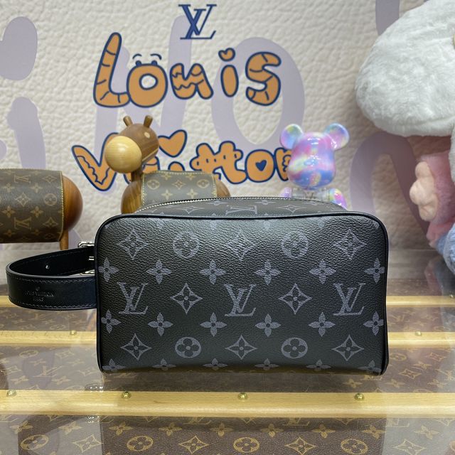 Louis vuitton original monogram eclipse locker dopp kit M83113