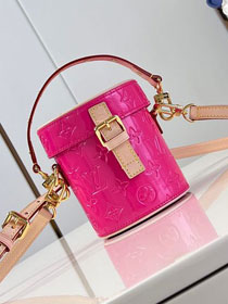 Louis vuitton original vernis leather astor bag M24102 pink