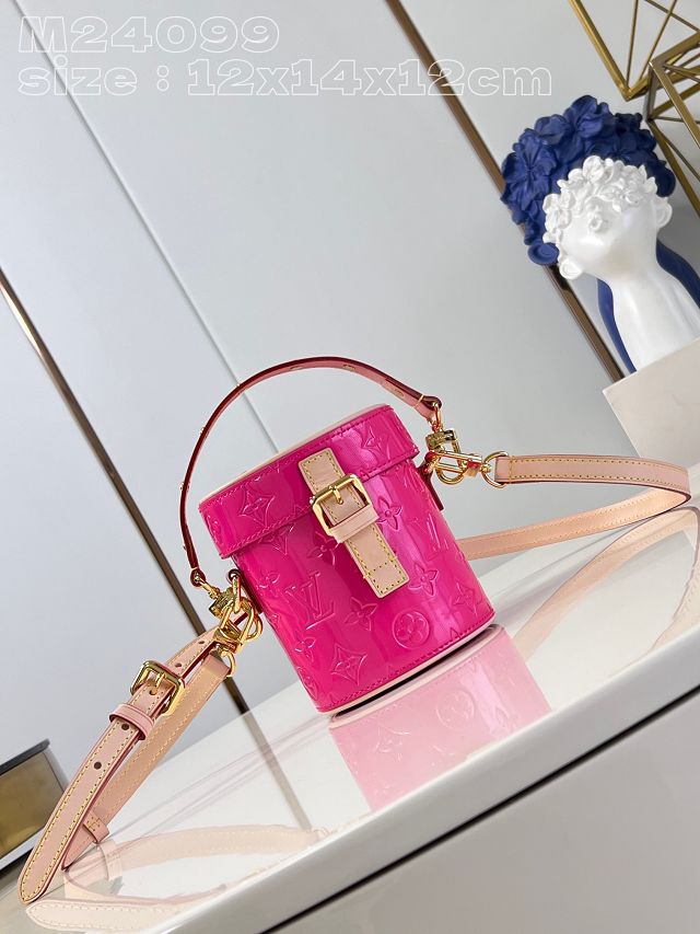 Louis vuitton original vernis leather astor bag M24102 pink