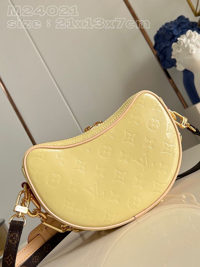 Louis vuitton original vernis leather new remix M24020 yellow