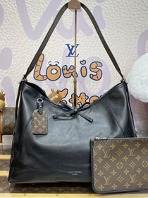 Louis vuitton original lambskin carryAll cargo MM M25143 black