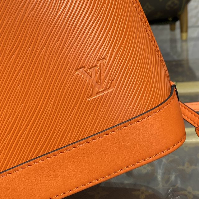 Louis vuitton original epi leather alma backpack M25104 orange