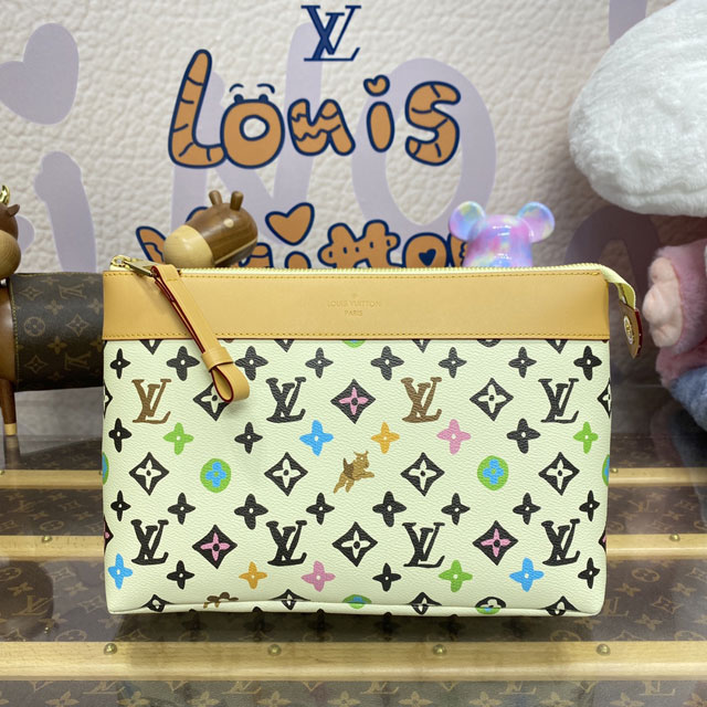 Louis vuitton original monogram pochette voyage souple M83568