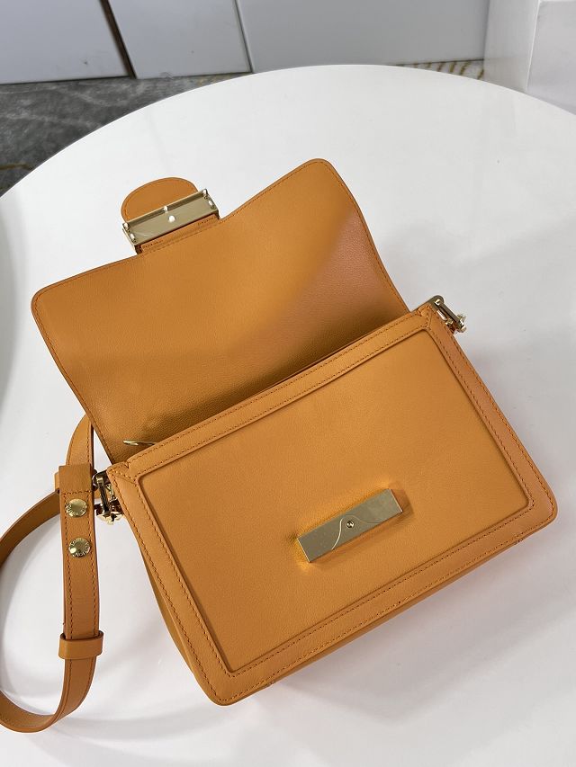 Louis vuitton original calfskin dauphine soft MM M25048 orange