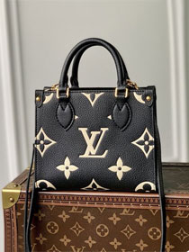 Louis vuitton original calfskin onthego BB M47054 black