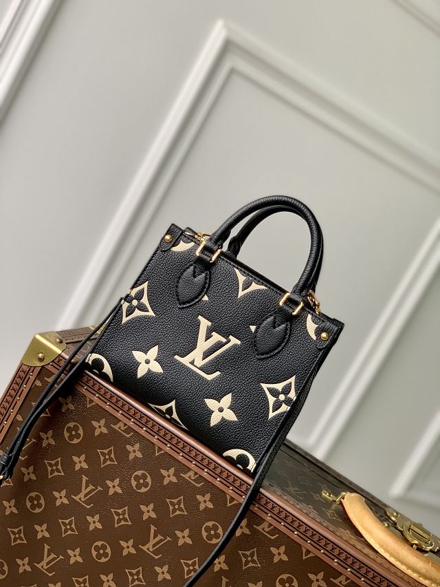 Louis vuitton original calfskin onthego BB M47054 black